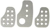 OMP - Racing Pedals - Silver (Set of 3) (OA0-1030)